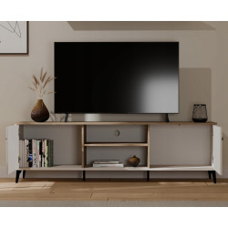 Тумба РТВ TopEshop Point 2D (Cashmere/Castello Oak) Thumb