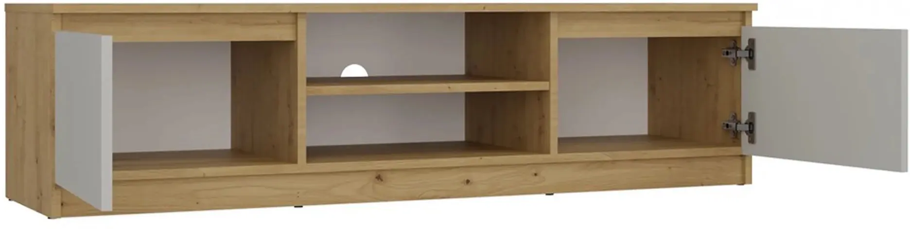 Tumba TopEshop Malwa RTV 140 (Artisan Oak/Cashmere) - 4