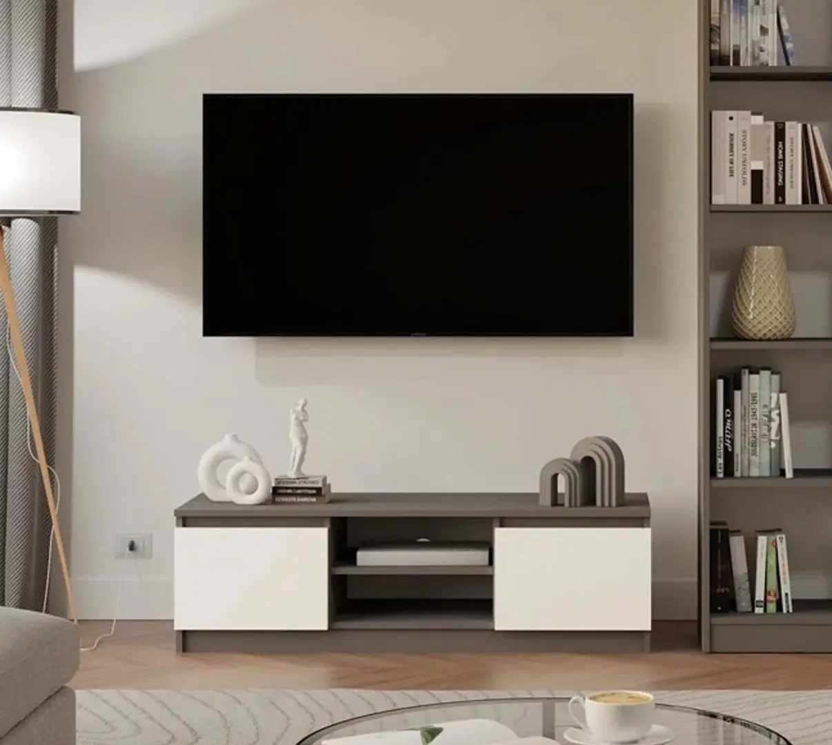 Tumba TopEshop RTV 120 (Anthracite/White)