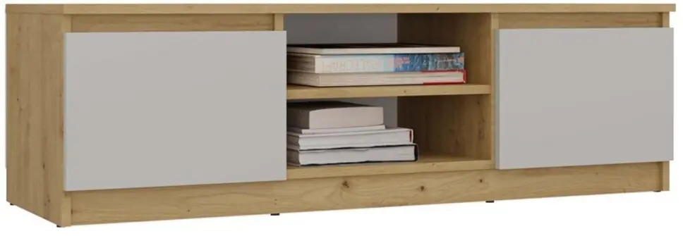 Tumba TopEshop RTV 120 Malwa (Artisan Oak/Cashmere) - 4