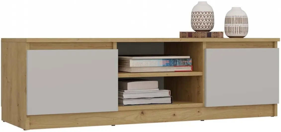 Tumba TopEshop RTV 120 Malwa (Artisan Oak/Cashmere) - 6