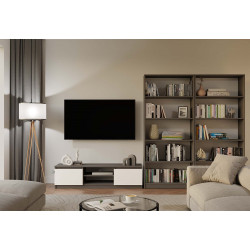 Tumba TopEshop RTV 140 Malwa (Anthracite/White) Thumb