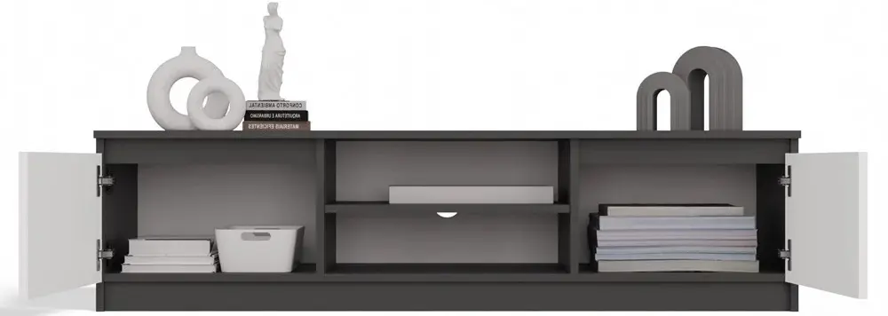 Tumba TopEshop RTV 140 Malwa (Anthracite/White) - 5