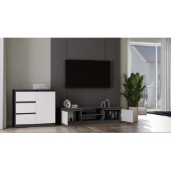 Tumba TopEshop RTV 140 Malwa (Anthracite/White) Thumb