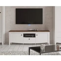 Tumba RTV Yasen Karina RTV2D1S (Nymphea Alba/Sonoma Oak Truffle)