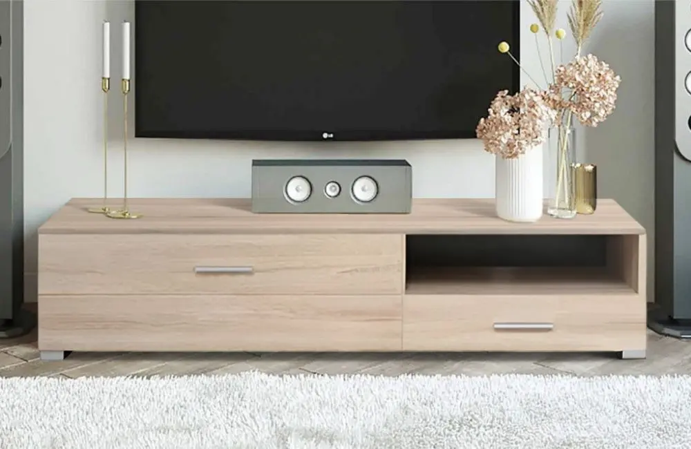 Tumba pentru TV Yasen Vusher RTV1D1SL (Sonoma Oak)