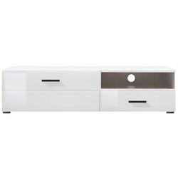 Tumba pentru TV Yasen Vusher RTV1D1SL (Nymphea Alba/White Gloss) Thumb