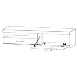 Tumba pentru TV Yasen Vusher RTV1D1SP (Sonoma Oak) Thumb