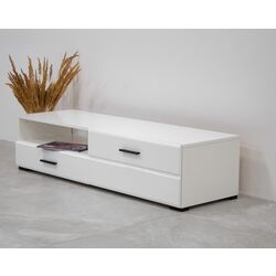 Tumba pentru TV Yasen Vusher RTV1D1SP (Nymphea Alba/White Gloss) Thumb