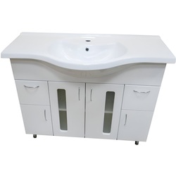 Set dulap cu lavoar Aquaplus Clasic 100 (White)