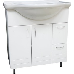 Set dulap cu lavoar Aquaplus Clasic 80 (White)