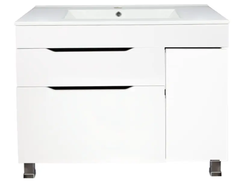 Tumba sub lavoar Art Flame Atlantis Bora 100 A-K (White) - 2