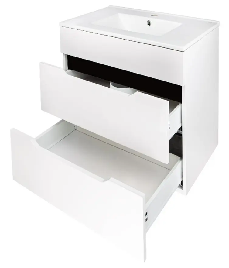 Tumba sub lavoar Art Flame Atlantis Bora 70A (White)