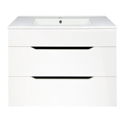 Tumba sub lavoar Art Flame Atlantis Bora 80A-N (White) Thumb