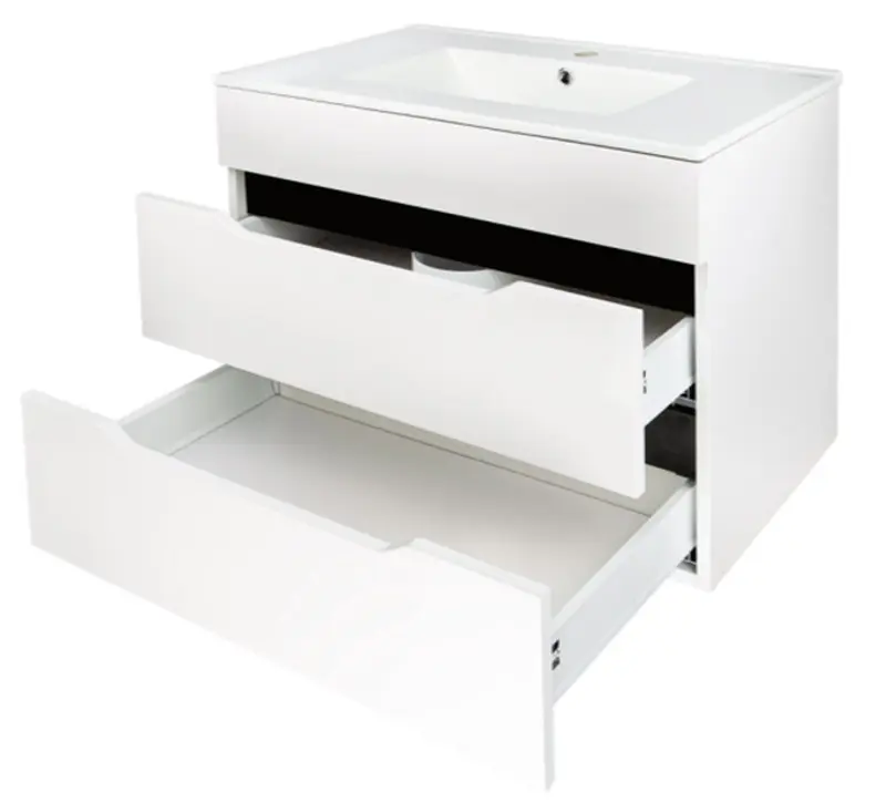 Tumba sub lavoar Art Flame Atlantis Bora 80A-N (White)