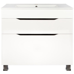 Tumba sub lavoar Art Flame Atlantis Bora 80A (White) Thumb