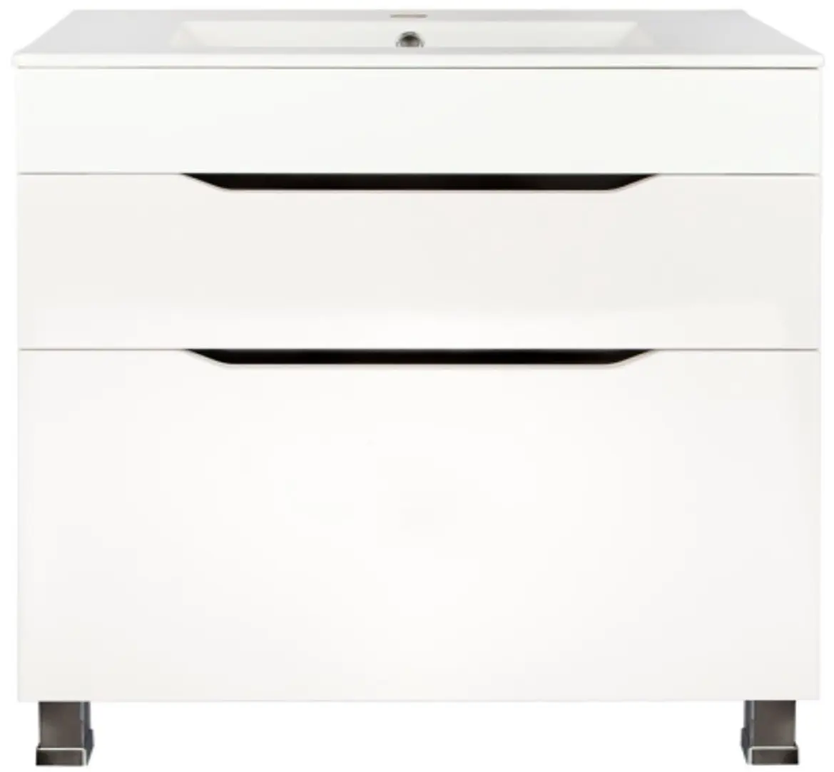 Tumba sub lavoar Art Flame Atlantis Bora 80A (White)