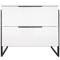 Tumba sub lavoar Art Flame Atlantis Bright 70A (White) Thumb