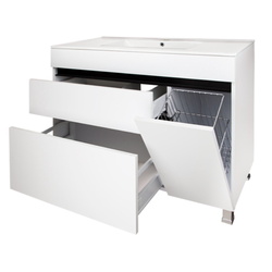 Tumba sub lavoar Art Flame Atlantis Brise 100 A-K (White) Thumb