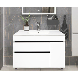 Tumba sub lavoar Art Flame Atlantis Brise 100 A-K (White)