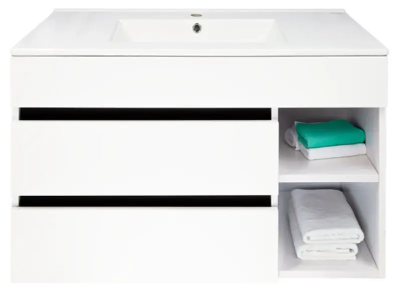 Tumba sub lavoar Art Flame Atlantis Brise 100 A-N (White)