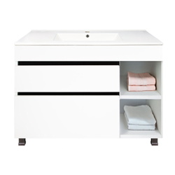 Tumba sub lavoar Art Flame Atlantis Brise 100A (White) Thumb