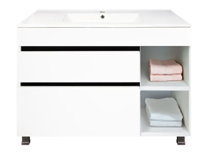 Tumba sub lavoar Art Flame Atlantis Brise 100A (White) - 2