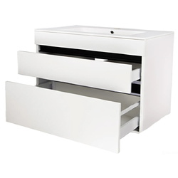 Tumba sub lavoar Art Flame Atlantis Brise 70A-N (White) Thumb