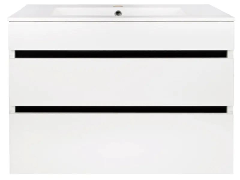 Tumba sub lavoar Art Flame Atlantis Brise 80A-N (White)