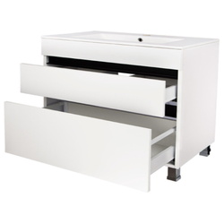 Tumba sub lavoar Art Flame Atlantis Brise 80A (White) Thumb