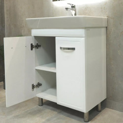 Dulap sub lavoar Bayro Allure 600 (White) Thumb