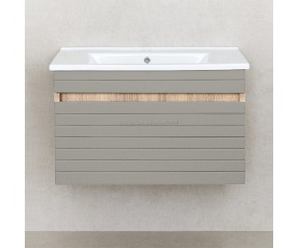 Dulap sub lavoar Bayro Avanti Atria 750 (Light Grey/Sonoma Oak)