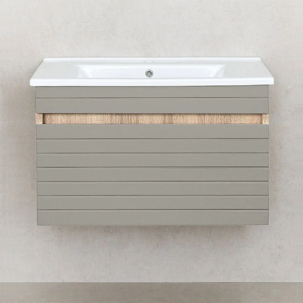 Dulap sub lavoar Bayro Avanti Atria 750 (Light Grey/Sonoma Oak)