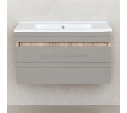 Dulap sub lavoar Bayro Avanti Atria 850 (Light Grey/Sonoma Oak)