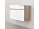 Dulap sub lavoar Bayro Avanti Atria/Soft650 (White Matte/Sonoma Oak)