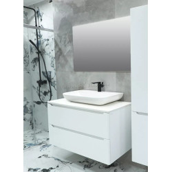Dulap sub lavoar Bayro Bergamo 800 (White Matte)