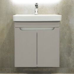 Dulap sub lavoar Bayro Damat Luxor 550 (Light Grey)