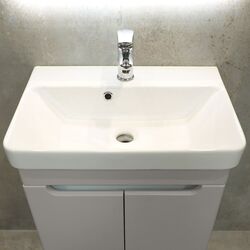 Dulap sub lavoar Bayro Damat Luxor 550 (Light Grey) Thumb