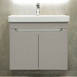 Dulap sub lavoar Bayro Damat Luxor 700 (Light Grey)