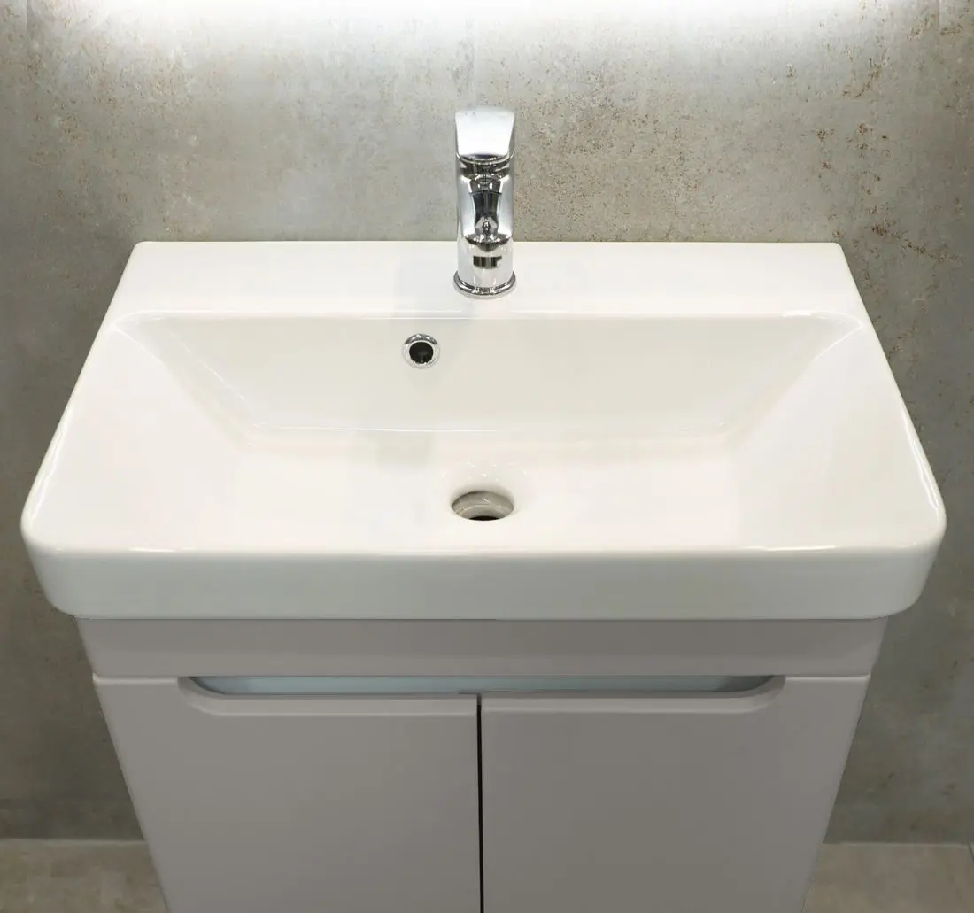 Dulap sub lavoar Bayro Damat Luxor 700 (Light Grey)