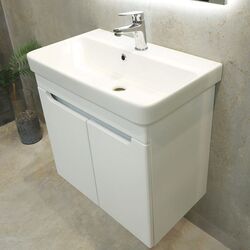 Dulap sub lavoar Bayro Damat Luxor 700 (White Matte) Thumb