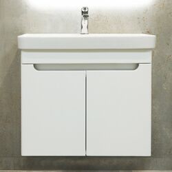 Dulap sub lavoar Bayro Damat Luxor 700 (White Matte)