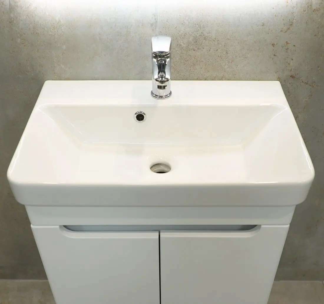 Dulap sub lavoar Bayro Damat Luxor 700 (White Matte)