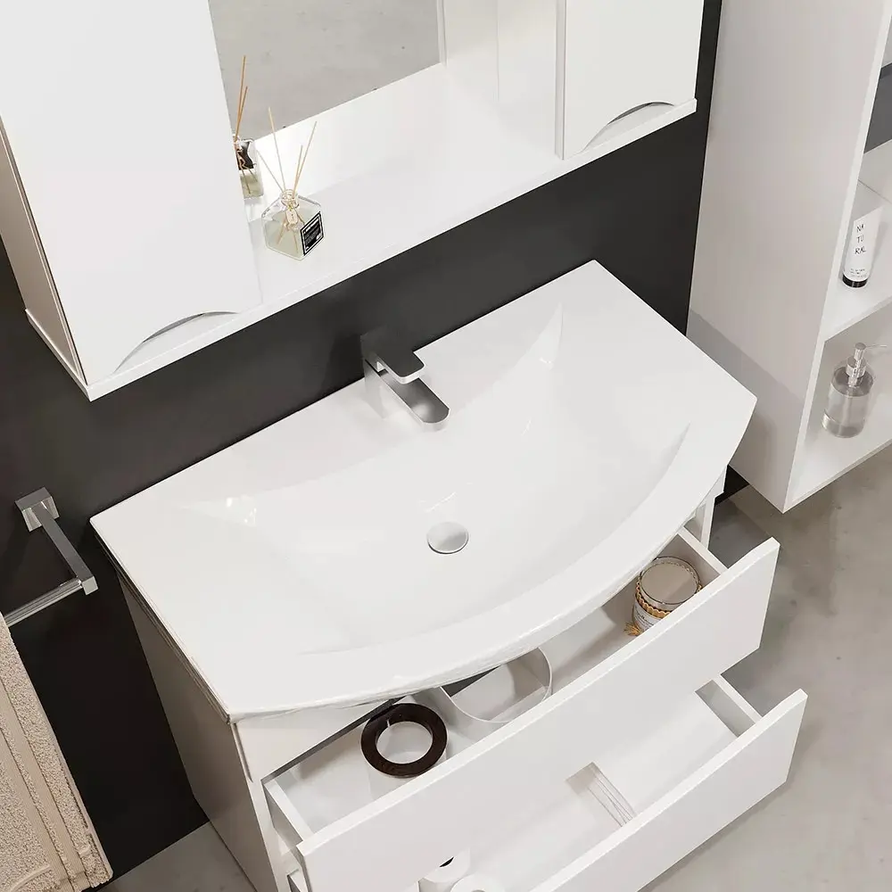 Dulap sub lavoar Bayro Elara 860 (White)