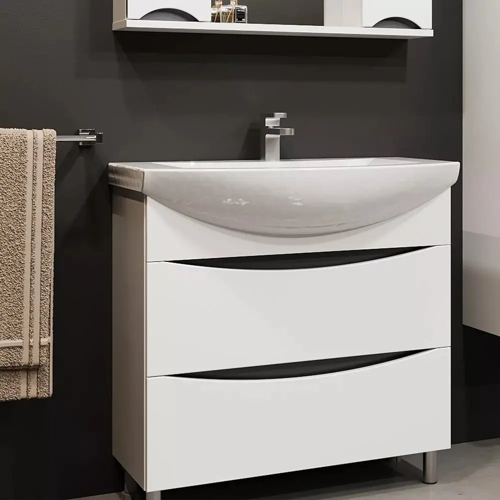 Dulap sub lavoar Bayro Elara 860 (White)