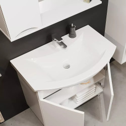 Dulap sub lavoar Bayro Elara Duo 860 (White) Thumb