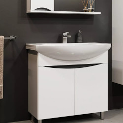 Dulap sub lavoar Bayro Elara Duo 860 (White) Thumb