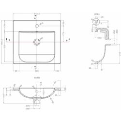 Dulap sub lavoar de podea Bayro Etna Duo 500 Thumb