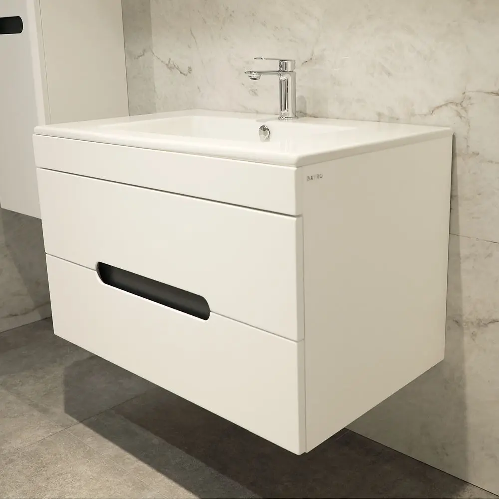 Dulap sub lavoar Bayro Etna Eden F1 860 (White Matte)