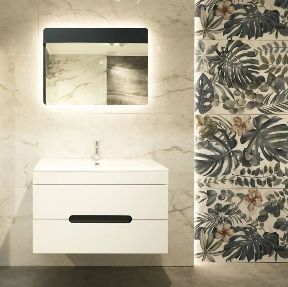 Dulap sub lavoar Bayro Etna Eden F1 860 (White Matte)